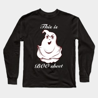 This Is Boo Sheet Long Sleeve T-Shirt